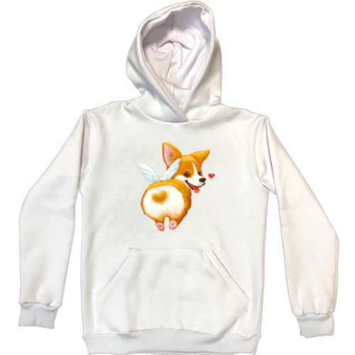 Unisex Hoodie - corgi angel - Mfest