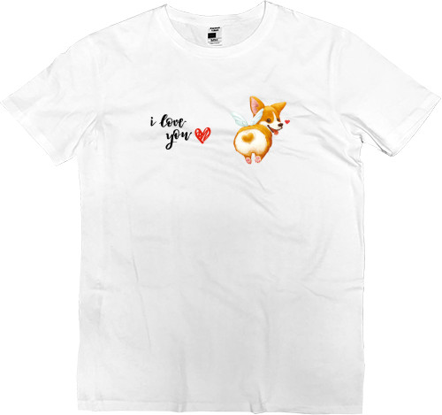 Kids' Premium T-Shirt - corgi angel - Mfest