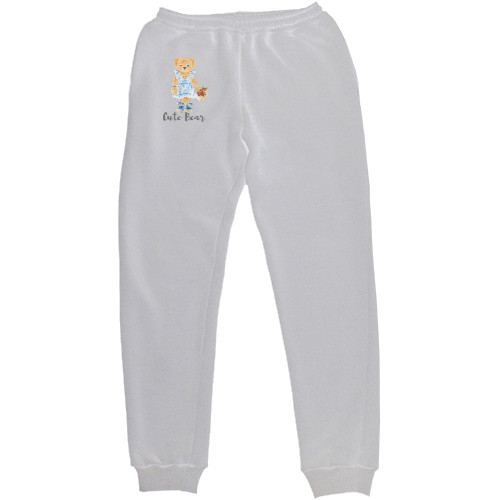 Men's Sweatpants - Cute Bear, Teddy Bear - Mfest