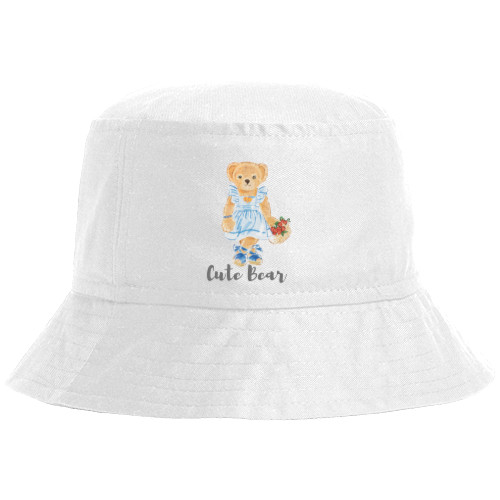 Bucket Hat - Cute Bear, Teddy Bear - Mfest