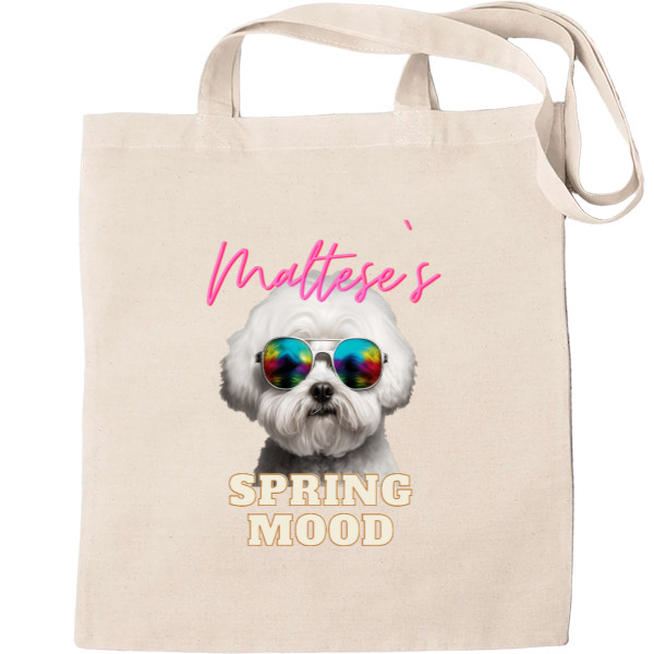 Tote Bag - Maltese, funny maltese - Mfest