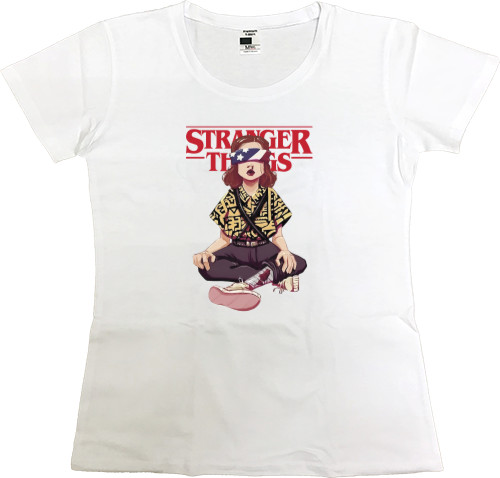 Women's Premium T-Shirt - stranger things 8 - Mfest