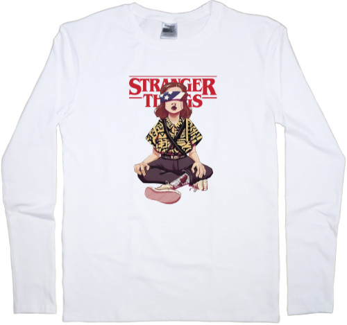 Kids' Longsleeve Shirt - stranger things 8 - Mfest