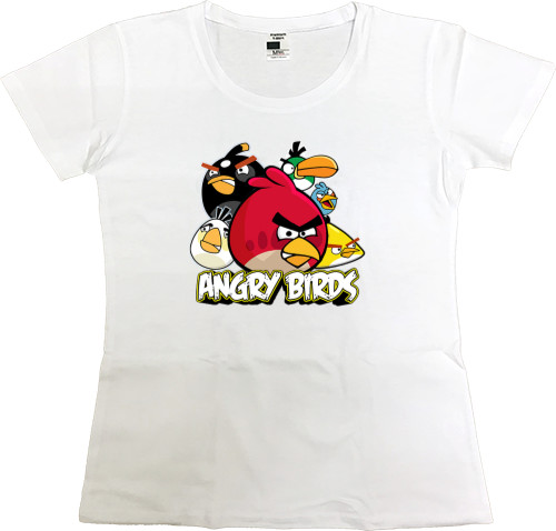 Women's Premium T-Shirt - Angry Birds - Mfest