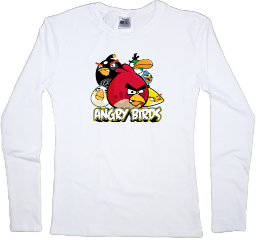 Women's Longsleeve Shirt - Angry Birds - Mfest