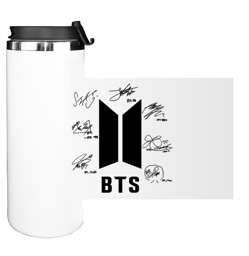 Water Bottle on Tumbler - bts - Mfest