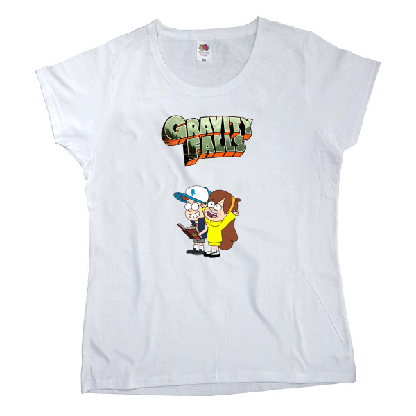 Women's T-shirt Fruit of the loom - Gravity Falls - Mfest