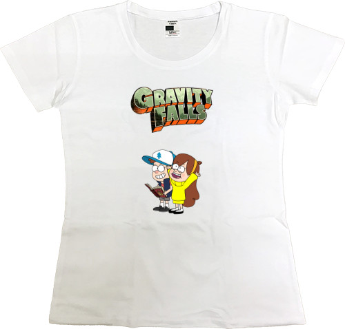 Women's Premium T-Shirt - Gravity Falls - Mfest