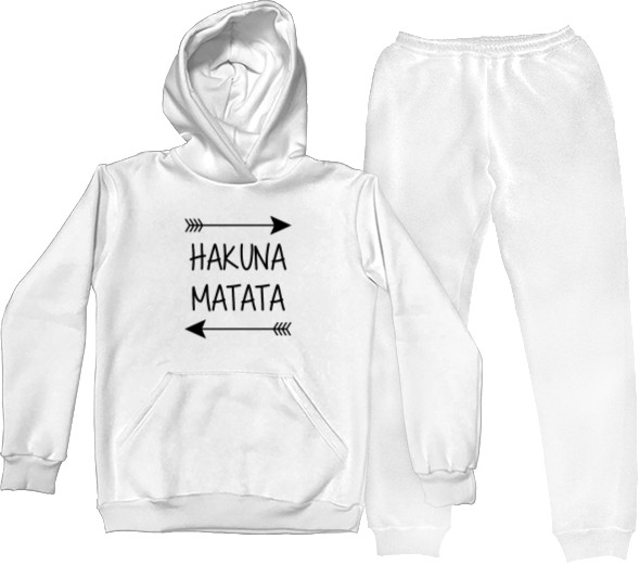 Sports suit for women - Hakuna Matata - Mfest