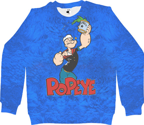 Kids' Sweatshirt 3D - Popeye the Sailor - Mfest