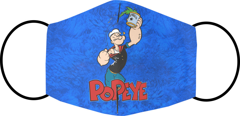 Face Mask - Popeye the Sailor - Mfest