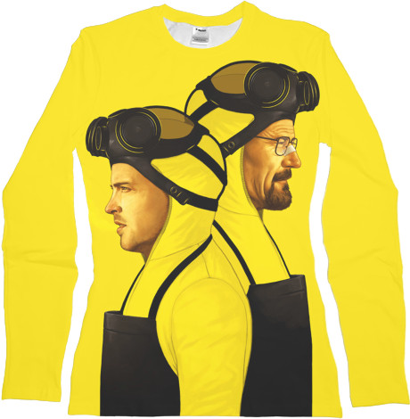 Women's Longsleeve Shirt 3D - Breaking Bad 40 - Mfest