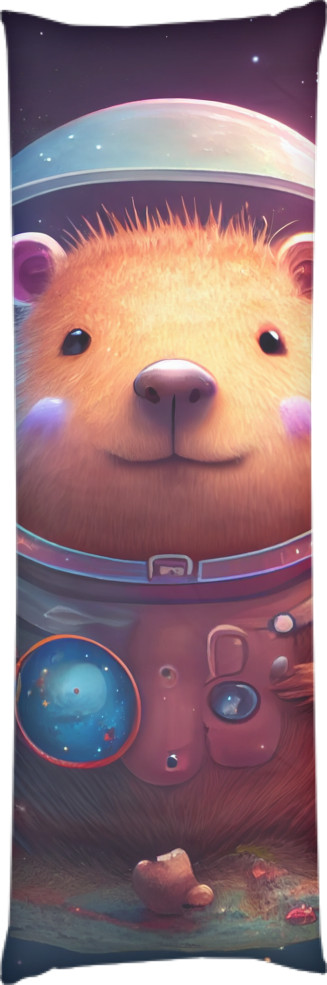 Dakimakura Pillow - Capybara astronaut - Mfest