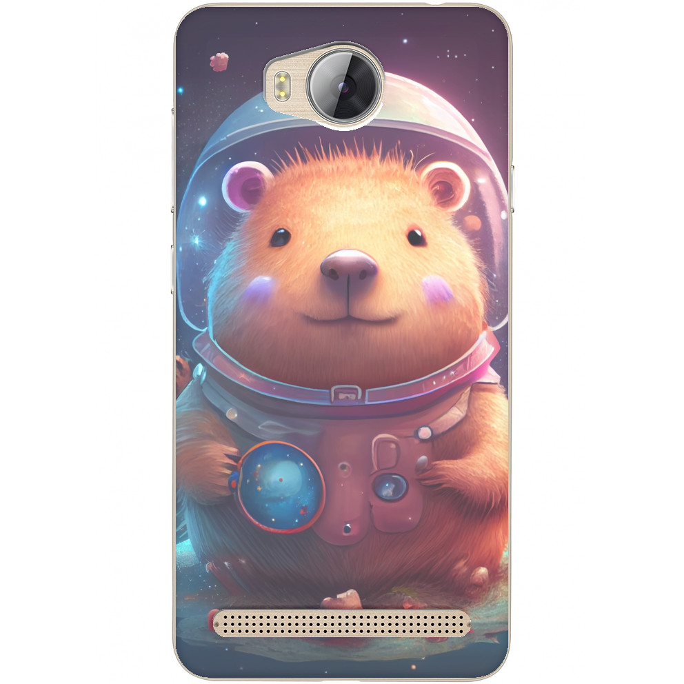 Чехол Huawei - Capybara astronaut - Mfest