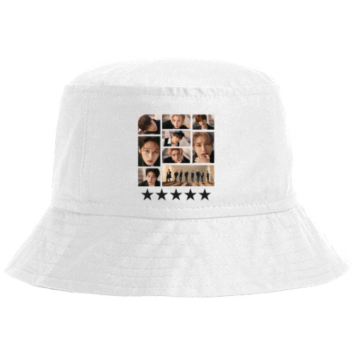 Bucket Hat - 5 stars stray kids - Mfest