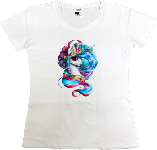 Women's Premium T-Shirt - unicorn 2 - Mfest