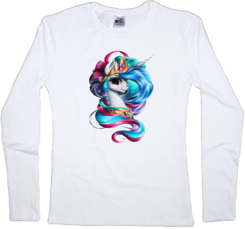 Women's Longsleeve Shirt - unicorn 2 - Mfest