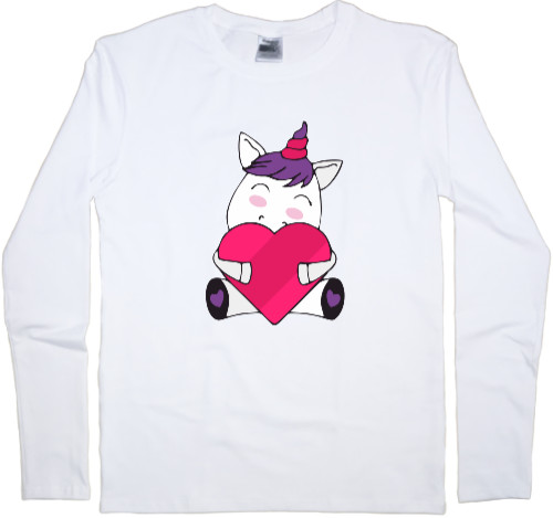 Kids' Longsleeve Shirt - unicorn 2 - Mfest