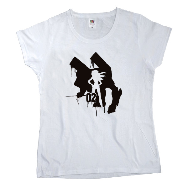 Women's T-shirt Fruit of the loom - Evangelion - Mfest