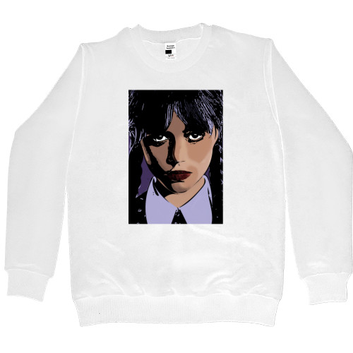 Women's Premium Sweatshirt - Wednesday Addams - Mfest