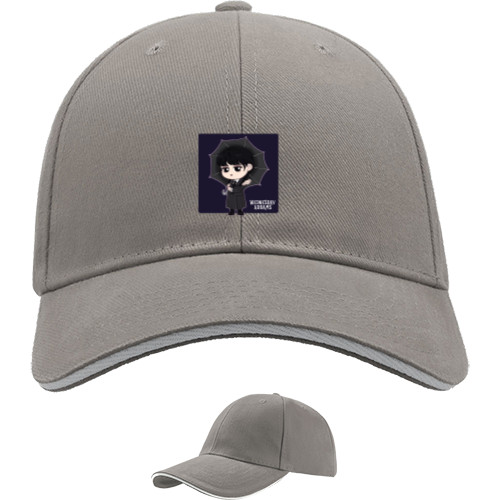 Sandwich Baseball Cap - Wednesday Addams 9 - Mfest