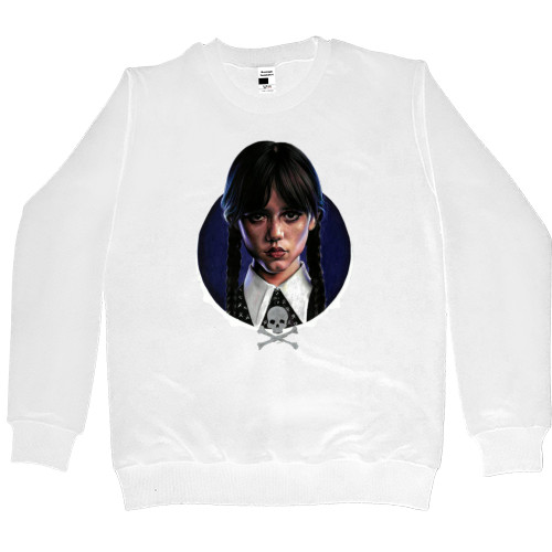 Women's Premium Sweatshirt - Wednesday Addams 9 - Mfest