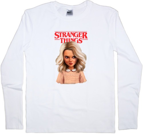 Kids' Longsleeve Shirt - Stranger Things 7 - Mfest