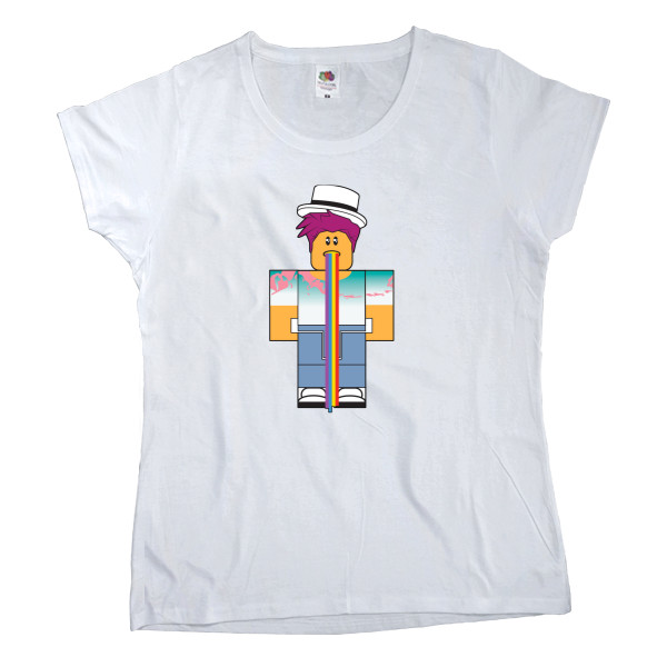 Women's T-shirt Fruit of the loom - Roblox 5 - Mfest