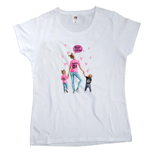 Women's T-shirt Fruit of the loom - Mom - Mfest