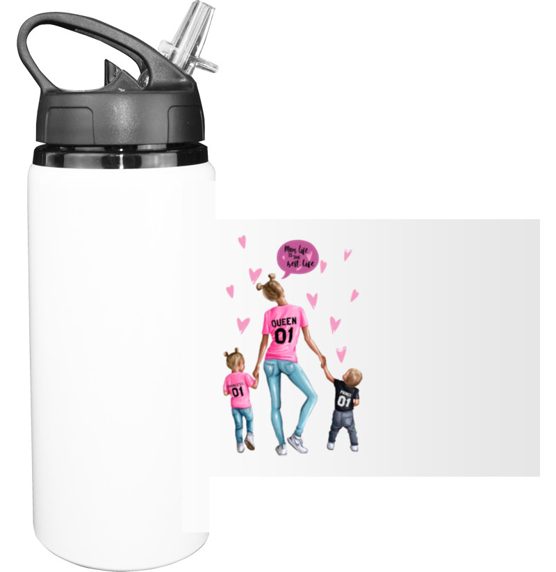 Sport Water Bottle - Mom - Mfest