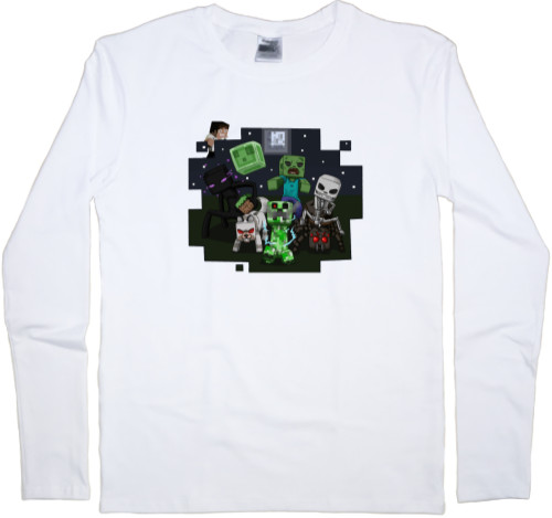 Kids' Longsleeve Shirt - Minecraft - Mfest