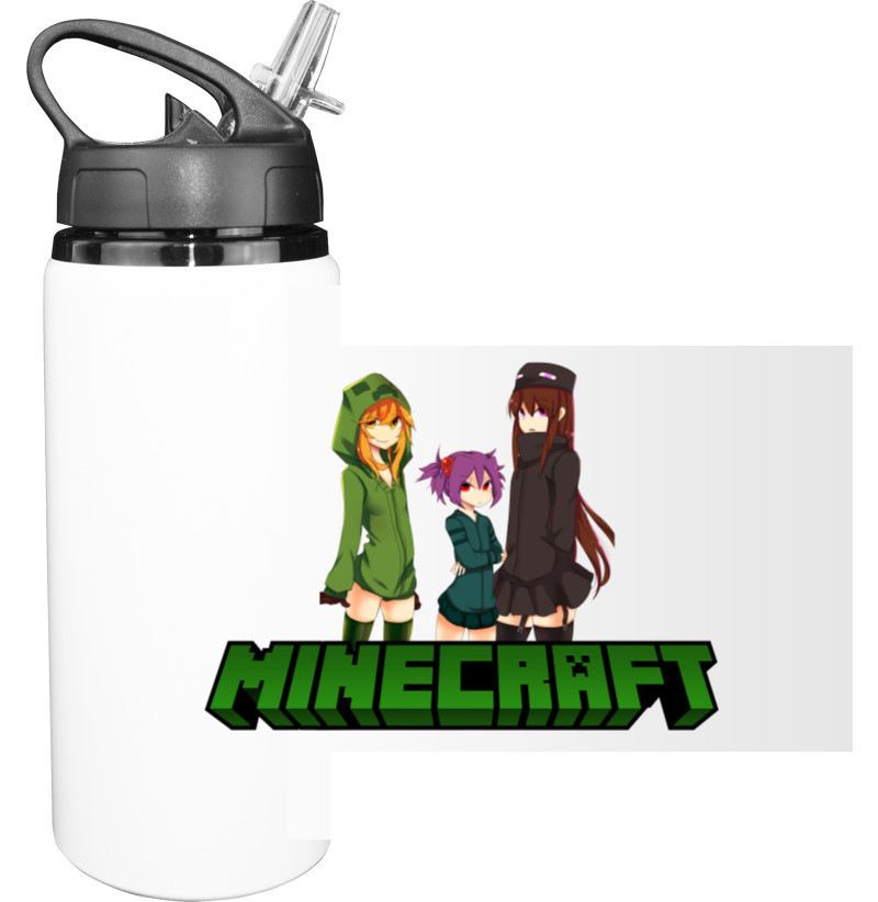 Minecraft - Sport Water Bottle - Minecraft 7 - Mfest