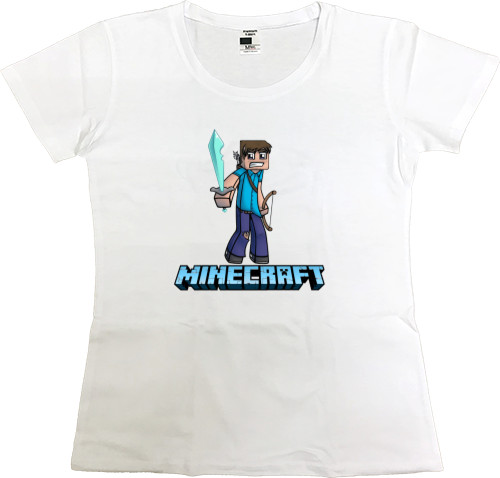 Women's Premium T-Shirt - Minecraft 4 - Mfest