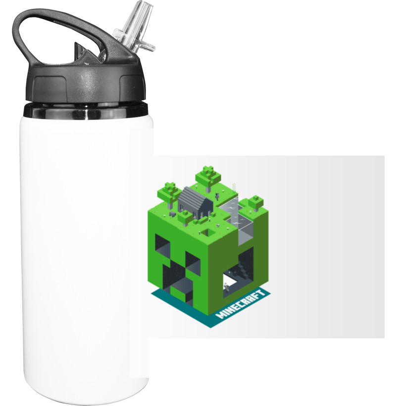 Sport Water Bottle - Minecraft 2 - Mfest