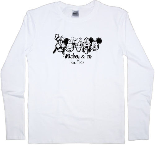 Men's Longsleeve Shirt - Mickey - Mfest