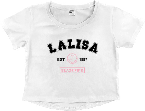 Women's Cropped Premium T-Shirt - LALISA - Mfest