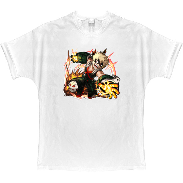 T-shirt Oversize - Katsuki Bakugo - Mfest