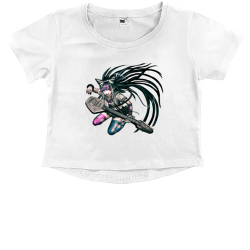 Kids' Premium Cropped T-Shirt - Ibuki Mioda - Mfest