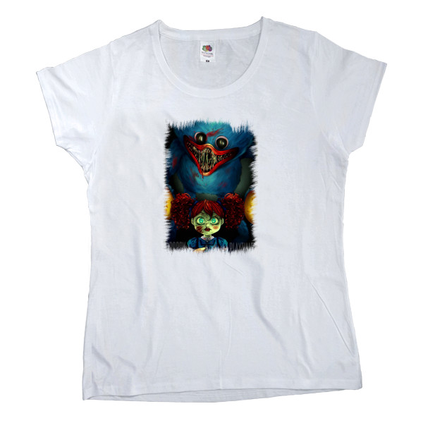 Women's T-shirt Fruit of the loom - huggy wuggy 5 - Mfest