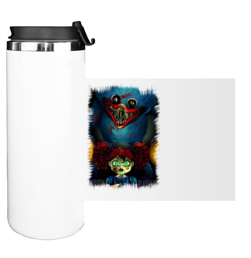 Water Bottle on Tumbler - huggy wuggy 5 - Mfest