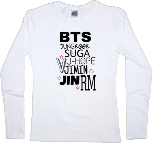 Women's Longsleeve Shirt - BTS 6 - Mfest