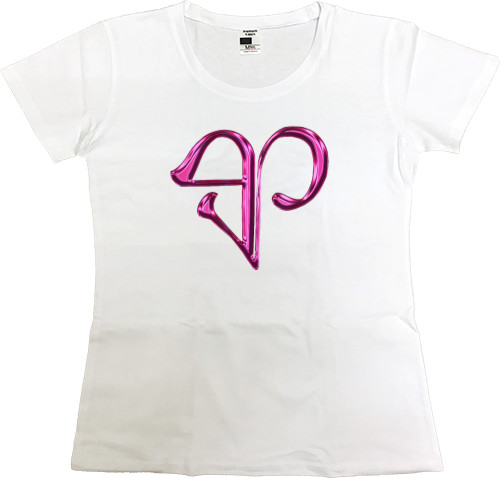 Women's Premium T-Shirt - blackpink logo - Mfest