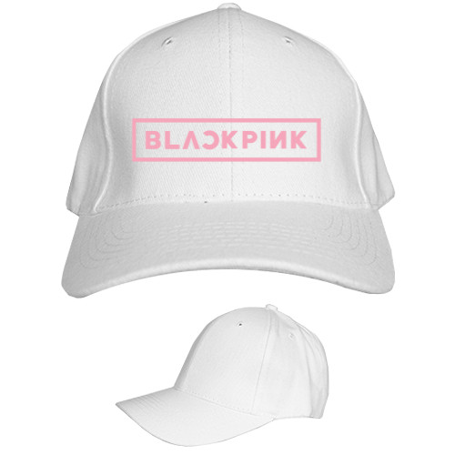 Кепка 6-панельная Детская - blackpink logo - Mfest