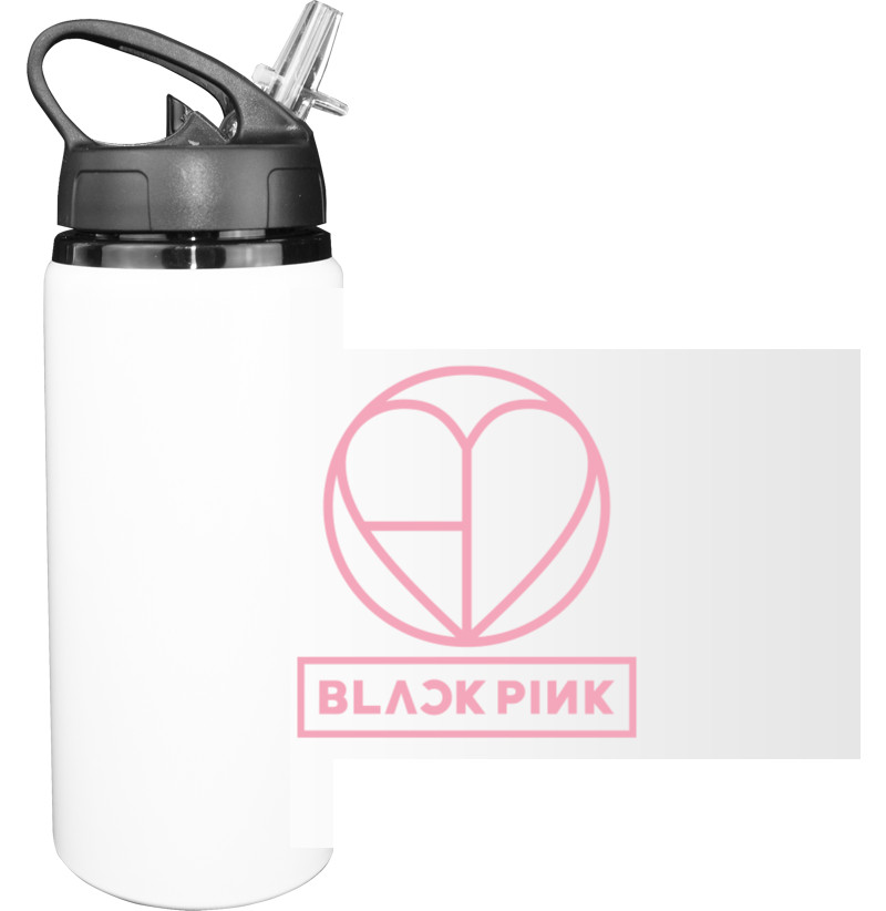 Sport Water Bottle - blackpink logo 2 - Mfest