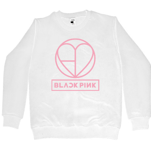 Women's Premium Sweatshirt - blackpink logo 2 - Mfest