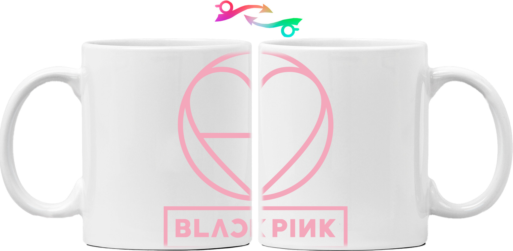 Кружка - blackpink logo 2 - Mfest