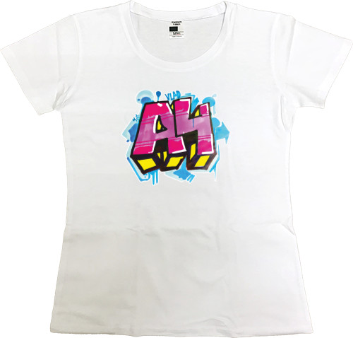 Women's Premium T-Shirt - A4 - Mfest