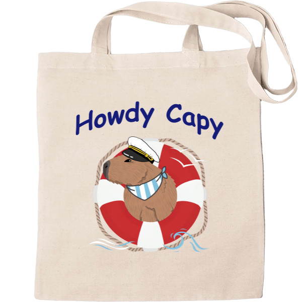 Tote Bag - Howdy Capy - Mfest