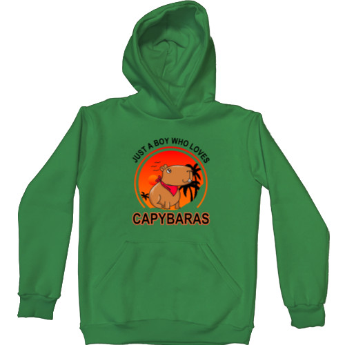 Just A Boy Who Loves Capybaras