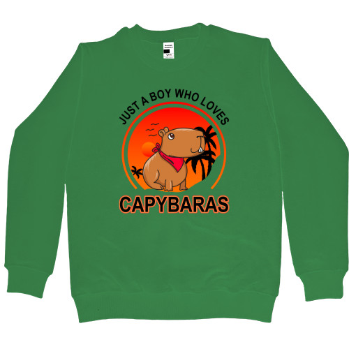 Just A Boy Who Loves Capybaras